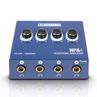 LD Systems HPA4 4-kanaals hoofdtelefoonversterker