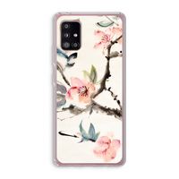 Japanse bloemen: Samsung Galaxy A51 5G Transparant Hoesje