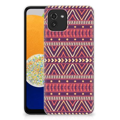 Samsung Galaxy A03 | TPU bumper | Aztec Paars