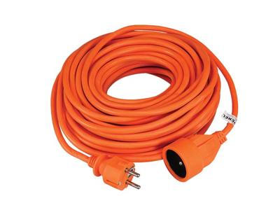 Verlengkabel 20 m oranje penaarde - Velleman