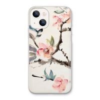 Japanse bloemen: iPhone 13 Transparant Hoesje