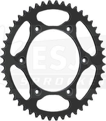 ESJOT Chain wheel 520 52z steel black superlight