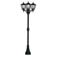 Albert Grote staande buitenlampNelly 207cm zwart - 662046