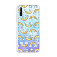 Regenboog: Huawei P Smart Pro Transparant Hoesje