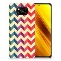 Xiaomi Poco X3 | Poco X3 Pro | TPU bumper | Zigzag Multi Color