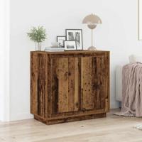 Dressoir Oudhout 80 x 40 x 75 cm Bewerkt hout