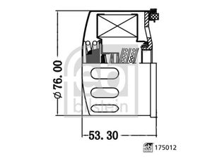 Oliefilter 175012