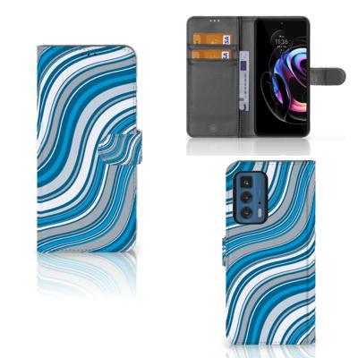 Motorola Edge 20 Pro | Telefoon Hoesje | Waves Blue