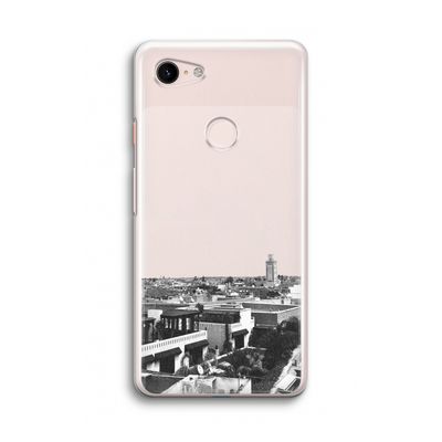 Marrakech Skyline : Google Pixel 3 Transparant Hoesje