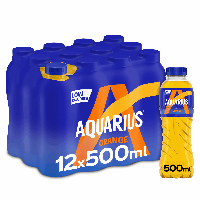 Aquarius orange pet (12x 50cl)