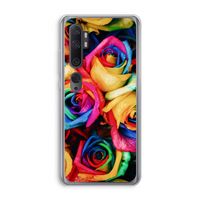 Neon bloemen: Xiaomi Mi Note 10 Pro Transparant Hoesje