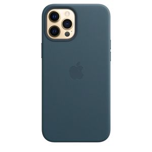 Apple origineel Leather MagSafe Case iPhone 12 Pro Max Baltic Blue - MHKK3ZM/A