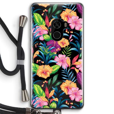 Tropisch 2: Xiaomi Mi Mix 2 Transparant Hoesje met koord