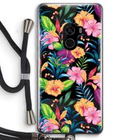 Tropisch 2: Xiaomi Mi Mix 2 Transparant Hoesje met koord