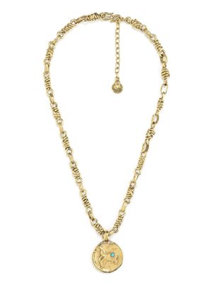 Goossens collier à pendentif médaillon - Or