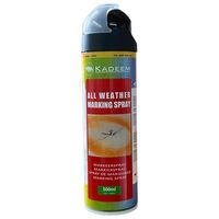 Markeerspray All Weather 500ml Zwart Kadeem