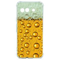 Google Pixel 9a Hoesje - Bier TPU Antishock Google Pixel 9a Hoesje - Bier TPU Antishock