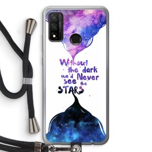 Stars quote: Huawei P Smart (2020) Transparant Hoesje met koord