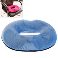 Office verdikking Crystal Velvet hip anti-aambeien kussen grootte: 45x41x7cm (hemelsblauw)