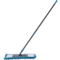 Lifetime Clean vloerwisser/mop microvezel uitschuifbare steel 80 tot 130 cm - thumbnail