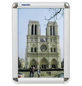 Franken BS0701 Fotowisselframe Transparant, Zilver (b x h x d) 240 x 327 x 12 mm DIN A4