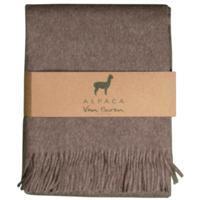 Alpaca Plaid - Chocolade - 200x150cm - Nieuw!