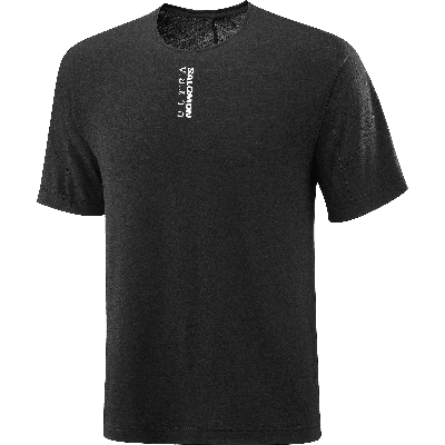 Salomon Ultra ss tee heren - ZWART - Heren