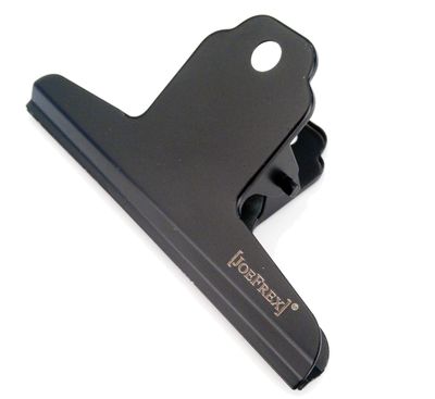 JoeFrex koffiezak afsluiter - zwarte koffie clip - 1 stuk JoeFrex koffiezak afsluiter - zwarte koffie clip - 1 stuk