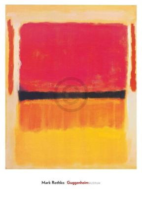 Kunstdruk Mark Rothko - Untitled, 1949 71x91cm