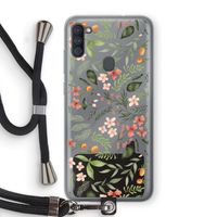 Sweet little flowers: Samsung Galaxy A11 Transparant Hoesje met koord Sweet little flowers: Samsung Galaxy A11 Transparant Hoesje met koord