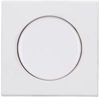 Enzo Kopp hk07 pure mat wit afdekplaat + knop dimmer - 4624030