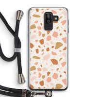 Terrazzo N°18: Samsung Galaxy J8 (2018) Transparant Hoesje met koord