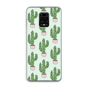 Cactus Lover: Xiaomi Redmi Note 9 Pro Transparant Hoesje