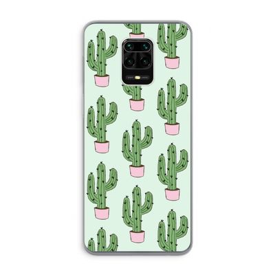Cactus Lover: Xiaomi Redmi Note 9 Pro Transparant Hoesje