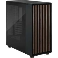 PC-behuizing - FRACTAL DESIGN - North XL Charcoal Black TG Dark - FD-C-NOR1X-02 - E-ATX - Strak ontwerp van hout en legering