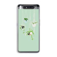 Hang In There: Samsung Galaxy A80 Transparant Hoesje