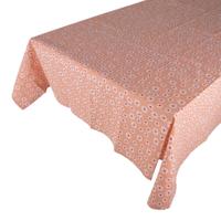 Daisy Flowers Tafelkleed Textiel Oranje 140x250 Cm