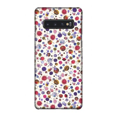 Planets Space: Samsung Galaxy S10 4G Volledig Geprint Hoesje