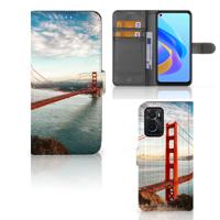 OPPO A76 | A96 | Flip Cover | Golden Gate Bridge