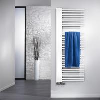 Design Radiator HSK Softcube Plus| 61x121 cm | CV en/of electrische werking | Links | 599 watt | Wit