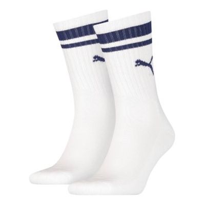 Puma 2 stuks Crew Heritage Stripe Socks