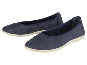 esmara Dames ballerina's (37, Marineblauw)