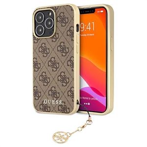 Guess 4G Charms Collection iPhone 13 Pro Max Hybrid Case - Bruin