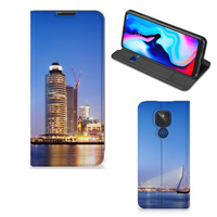 Motorola Moto G9 Play Book Cover Rotterdam - thumbnail