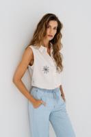 Maicazz Nannet Su25.20.317 Blouse Sand