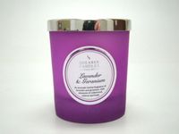 Kaars Lavender en Geranium - thumbnail