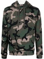 Valentino Garavani hoodie à imprimé camouflage - Vert - thumbnail