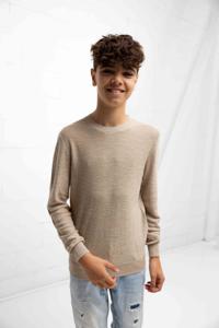 Antony Morato Sweater Kids Sand - Maat 128 - Kleur: Sand | Soccerfanshop