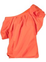 3.1 Phillip Lim blouse froncée à épaules dénudées - Orange