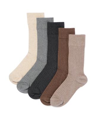 HEMA Herensokken melange - 5 paar beige (beige)